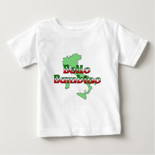 T-shirt Pour Bébé Bambino de Bello (beau bébé italien)