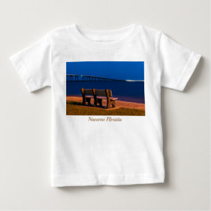 T-shirt Pour Bébé Banc de nuit Invitation à s'asseoir bébé T-shirt b