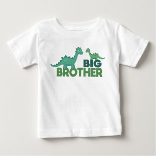 T-shirt Pour Bébé Bande dessinée de Big Brother dinosaure
