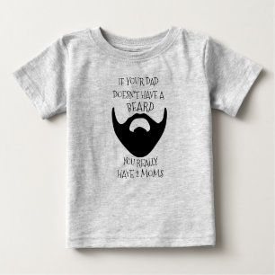 T-SHIRT POUR BÉBÉ BARBE DE PAPA