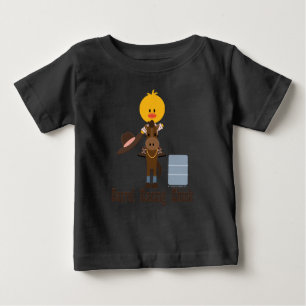 T-shirt Pour Bébé Barrel Racing Chick Organic Baby Bodysuit