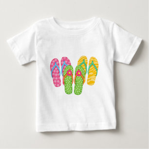 T-shirt Pour Bébé Bascules électroniques d'été