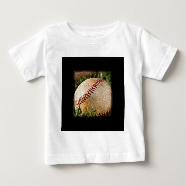 T-shirt Pour Bébé Baseball (Devant)