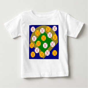 T-shirt Pour Bébé Baseball/Softball