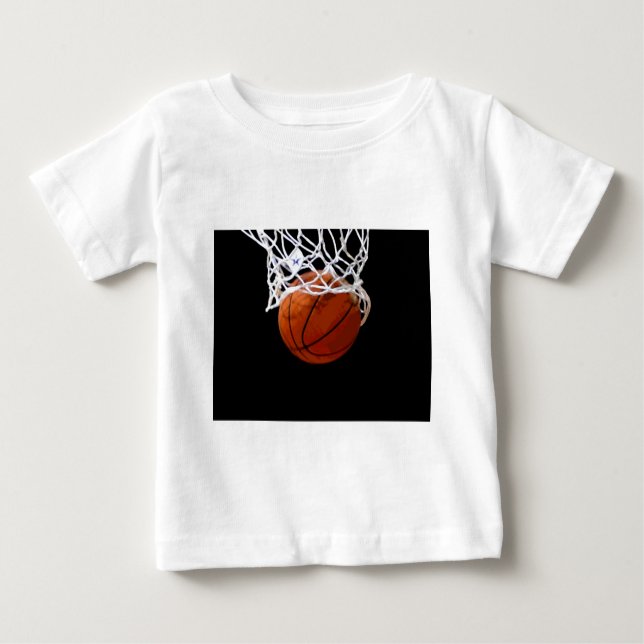 T-shirt Pour Bébé Basket (Devant)