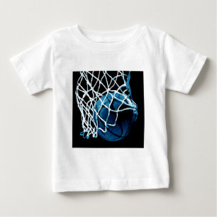 T-shirt Pour Bébé Basket bleu