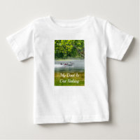 Bateau De Pêche En Déplacement T-shirt Bébé