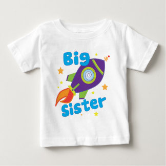T-shirt Pour Bébé Bateau de Rocket de grande soeur