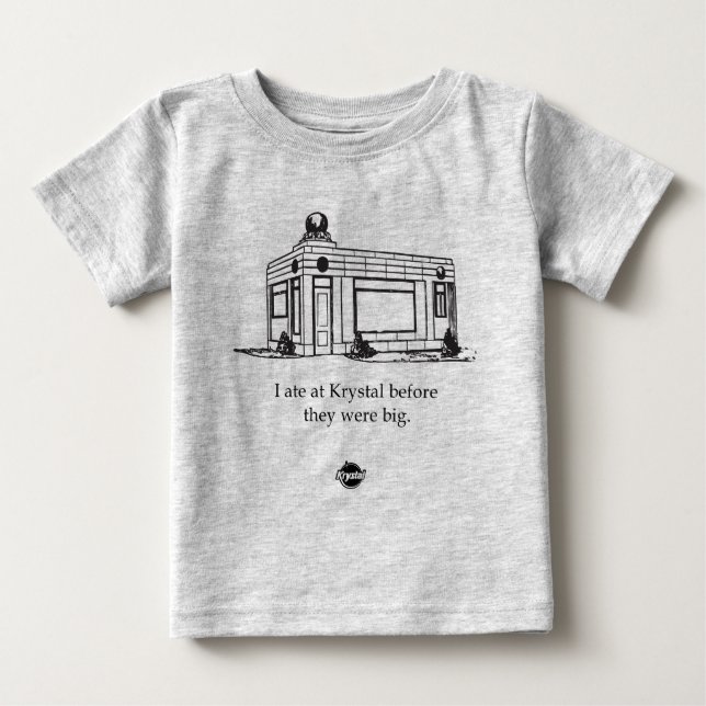 T-shirt Pour Bébé Bâtiment original de Krystal (Devant)