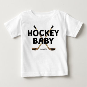 T-shirt Pour Bébé Bâtons de hockey pour bébés