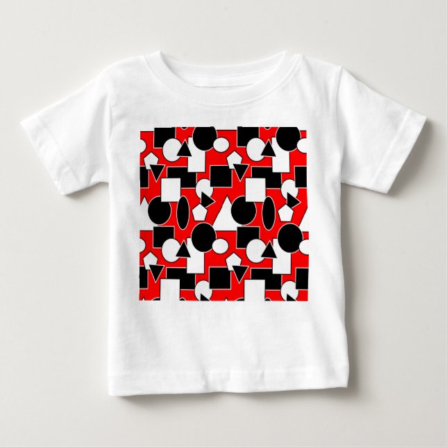 T-shirt Pour Bébé Bauhaus Collage (Devant)