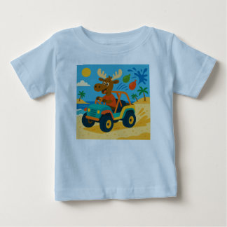 T-shirt Pour Bébé Beach Buggy Blaster – Action-Packed Summer KidsTee