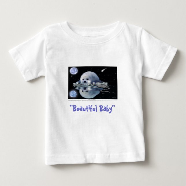 T-shirt Pour Bébé BEAU BÉBÉ ~ Toddler tops (Devant)