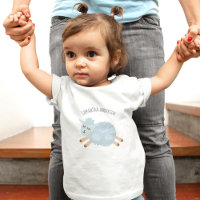 Beauté Moderne Mouton Et Chevreau Bleu Pastel Nom