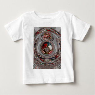 T-shirt Pour Bébé Beaux Coeurs de Noël Fêtes Couleurs de saison