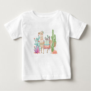 T-shirt Pour Bébé Beaux lamas IV
