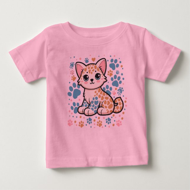 T-shirt Pour Bébé Bébé (Devant)
