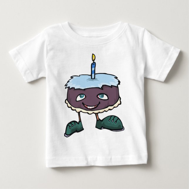 T-shirt Pour Bébé Bébé 1 an Anniversaire (Devant)