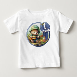 T-shirt Pour Bébé Bébé - 1 mois aussi