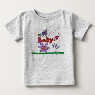 T-shirt Pour Bébé Bébé avec le papillon