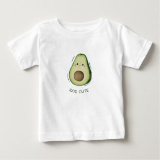 T-shirt Pour Bébé Bébé Avocat Mignon Typographie 100 Pour Cent Migno