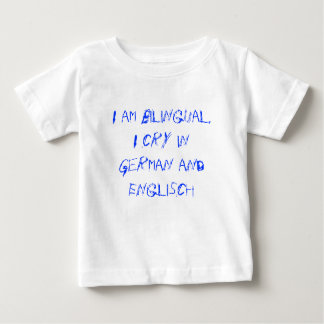 T-shirt Pour Bébé Bébé bilingue