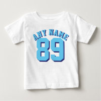 Bébé bleu et blanc | Jersey Design