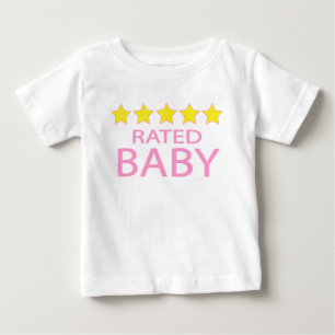 T-shirt Pour Bébé Bébé cinq étoiles