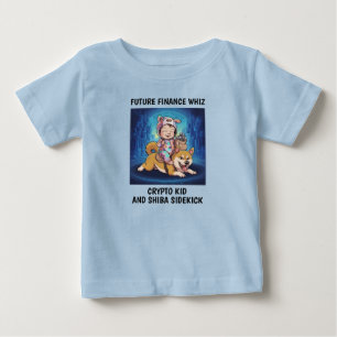 T-shirt Pour Bébé Bébé Crypto