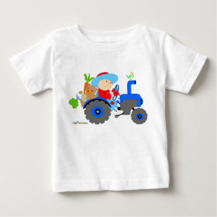 T-shirt Pour Bébé Bébé d'agriculteur de jardinier