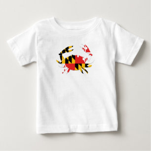 T-SHIRT POUR BÉBÉ BÉBÉ DE CRABE DE DM