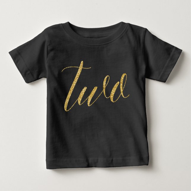 T-shirt Pour Bébé Bébé de deux ans (Devant)