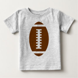 T-shirt Pour Bébé BÉBÉ DE FOOTBALL gris | Graphique de football avan