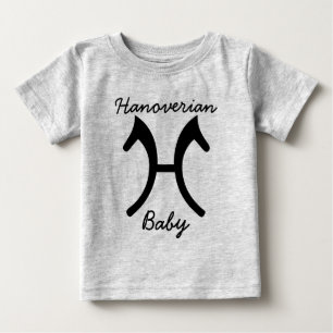 T-shirt Pour Bébé Bébé de Hanoverian organique