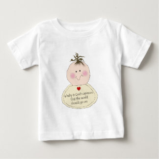 T-shirt Pour Bébé Bébé de l'opinion de Dieu