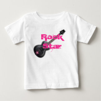 T-shirt Pour Bébé bébé de vedette du rock, vedette du rock