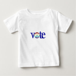T-shirt Pour Bébé Bébé de "vote" de graphiques du karaté KAT