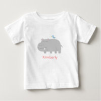 Bébé et enfants : Hippopotame mignon avec la bande