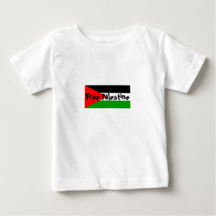 T-shirt Pour Bébé Bébé libre de la Palestine à la pièce en t