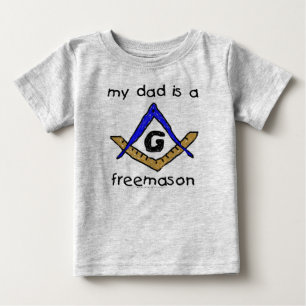 T-shirt Pour Bébé Bébé maçonnique - T-shirt