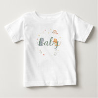 Bébé mignon Animaux Faire-part de naissance