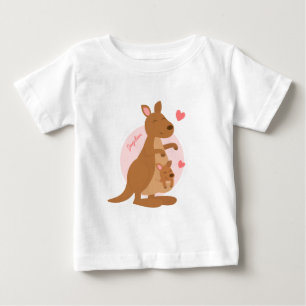 T-shirt Pour Bébé Bébé mignon Joey de kangourou