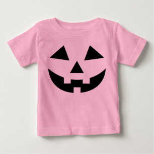 T-shirt Pour Bébé Bébé mignonne Filles Citrouille rose Costume d'Hal