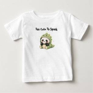 T-shirt Pour Bébé Bébé Panda Dinosaure