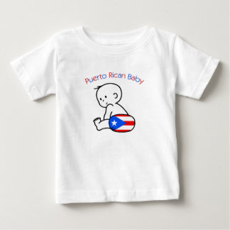 T-shirt Pour Bébé Bébé portoricain