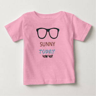 T-shirt Pour Bébé Bébé rose d'été mignon