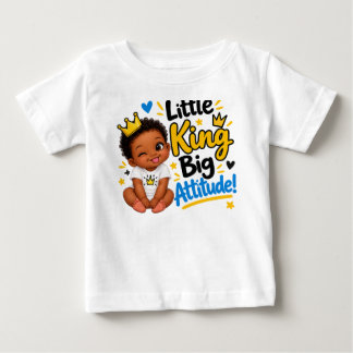 T-shirt Pour Bébé Bébé Royal Attitude"