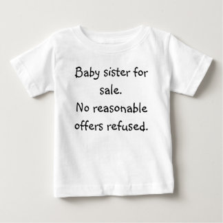 T-shirt Pour Bébé Bébé soeur à vendre.Aucune offre raisonnable refus