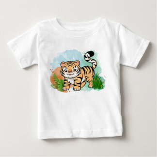 T-shirt Pour Bébé Bébé Tigre