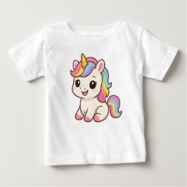 T-shirt Pour Bébé Bébé Unicorn
